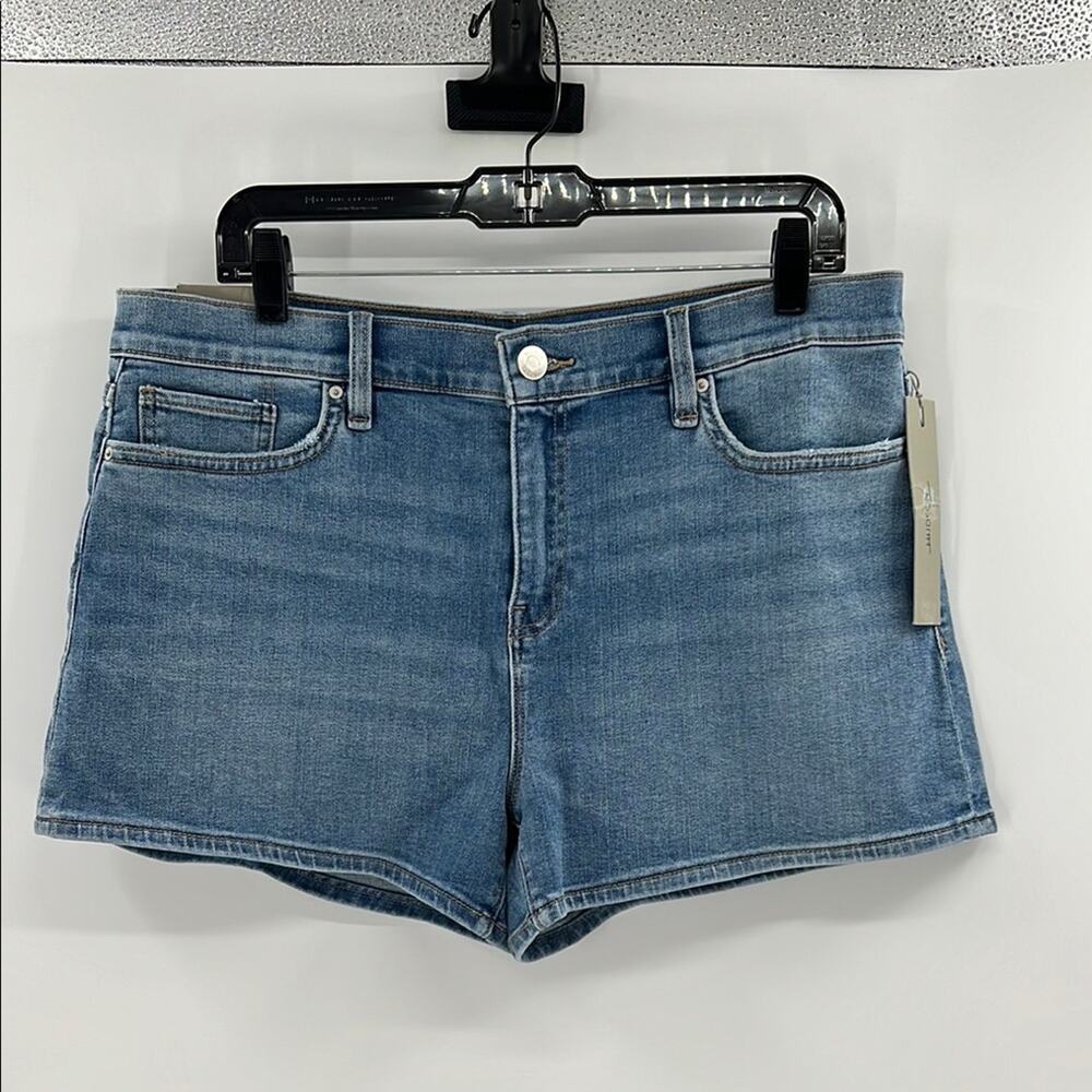 Hudson Women's Mid-Rise Gemma Short - Pacific - 32 - New with tags
